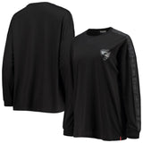 Women's D.C. United The Wild Collective Black Tri-Blend Long Sleeve T-Shirt