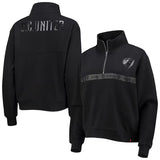 Women's D.C. United The Wild Collective Black Quarter-Zip Jacket